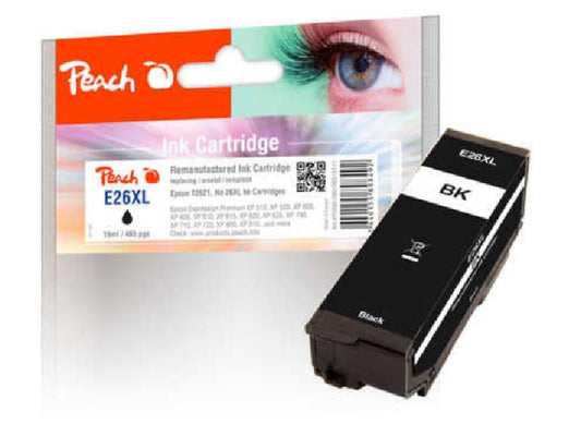 Peach Encre Epson No 26XL (T2621) noir