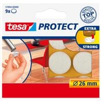 tesa Echelle de pied de chaise Protect Ø 26 mm 9 pièces, Blanc