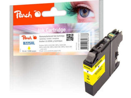 Peach Encre Brother LC-225XL Yellow