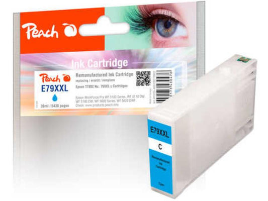 Peach Encre Epson T7892, No 79XXL Cyan