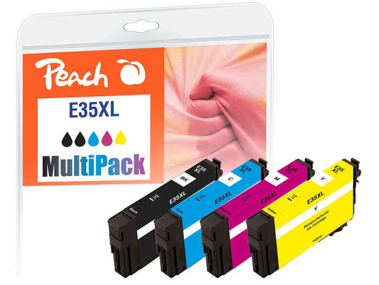 Peach Encre Epson T3596, No 35XL BK, C, M, Y