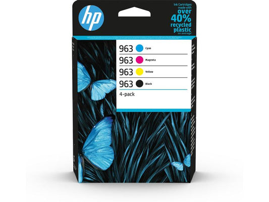 HP Combo Pack No. 963 (Encre 6ZC70AE) C/M/Y/BK