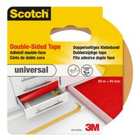 3M Ruban adhésif double-face Universal 50 mm x 20 m, Brun