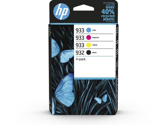 HP Combo Pack No. 932 + 933 (Encre 6ZC71AE) C/M/Y/BK