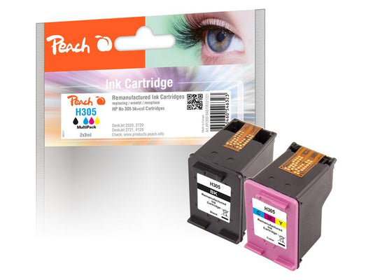 Peach Encre HP Nr. 305 1x noir, 1x couleur