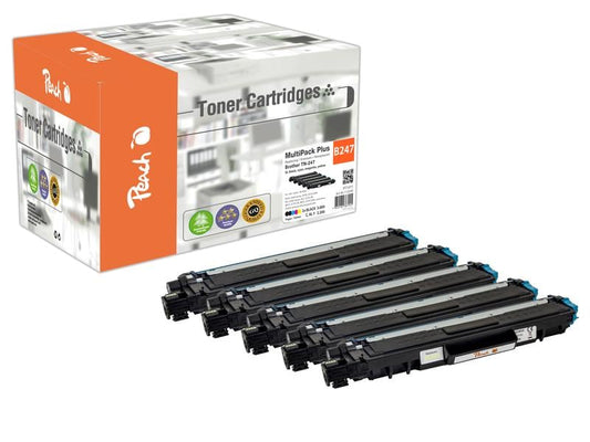 Peach Toner Brother TN-247 2x noir, 1x cyan, magenta, jaune