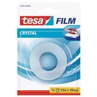 tesa Ruban adhésif crystal 19 mm x 33 m, 1 rouleau Transparent