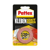 Pattex Ruban adhésif 19 mm x 1.5 m, rouge