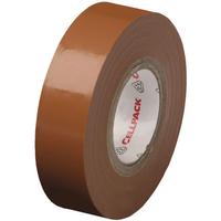 Cellpack AG Bande isolante 10 m x 15 mm, Brun