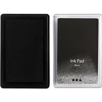 Creativ Company Tampon encreur Pad d'encre, 9 x 6 x 2 cm Noir