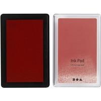 Creativ Company Tampon encreur Pad d'encre, 9 x 6 x 2 cm Rouge
