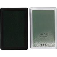Creativ Company Tampon encreur Pad d'encre, 9 x 6 x 2 cm Vert tilleul
