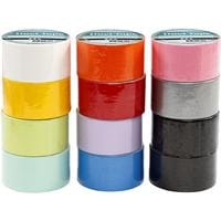 Creativ Company Bande de tissu Duct Tape 48 mm x 5 m, Multicolore