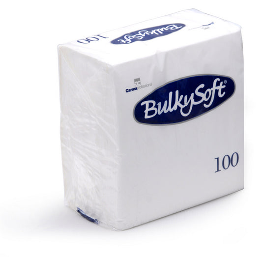 Bulkysoft serviettes - 2 Couches -blanc