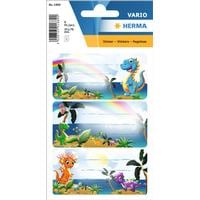 Herma Stickers Étiquettes scolaires Dinos
