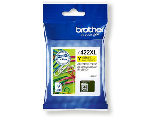 Brother Encre LC-422XLY Yellow