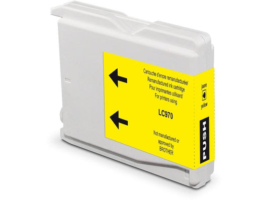 Generic Ink Encre Brother LC970Y Yellow
