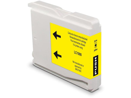 Generic Ink Encre Brother LC1000Y Yellow