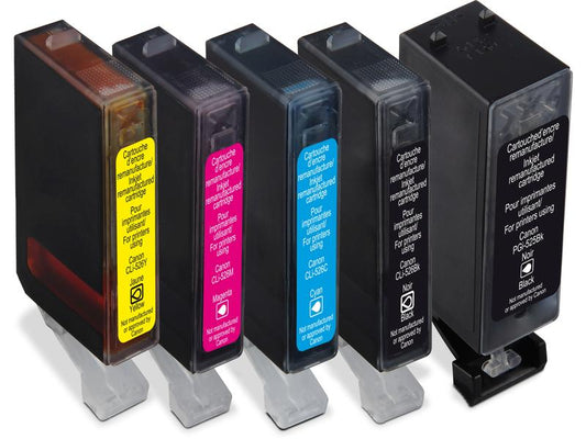 Generic Ink Encre Canon PGI-525 Multipack noir/Cyan/Magenta/Yellow