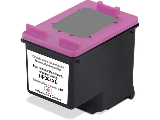Generic Ink Encre HP N9K07AE Nr. 304 XL Color Cyan/Magenta/Yellow