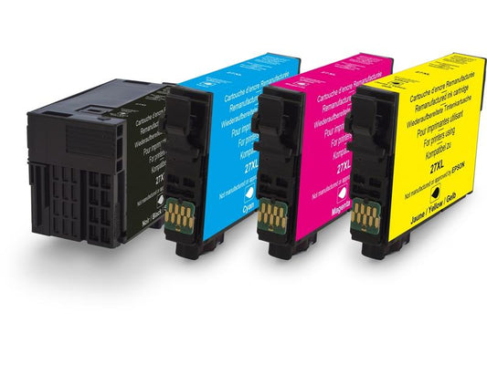 Generic Ink Encre Epson 27 XL Multipack noir/Cyan/Magenta/Yellow