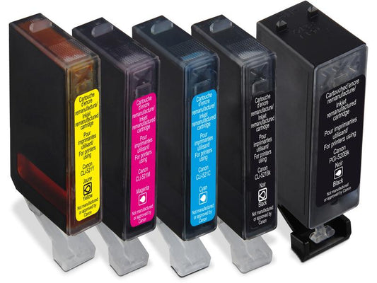 Generic Ink Encre Canon PGI-520 Multipack noir/Cyan/Magenta/Yellow