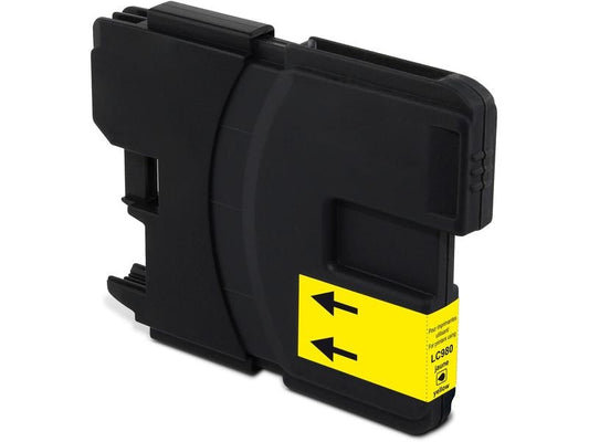 Generic Ink Encre Brother LC980Y Yellow