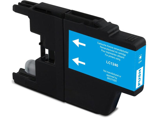 Generic Ink Encre Brother LC1240C Cyan