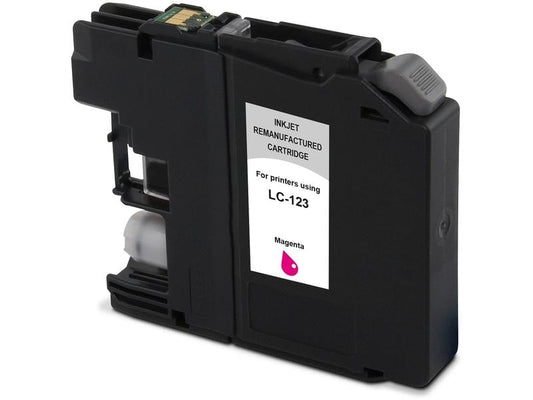 Generic Ink Encre Brother LC123M Magenta