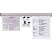 Franken Rail de serrage mural 100 x 4 cm, 1 Pièce/s, Gris