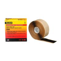 Scotch Ruban adhésif Rubber Mastic 25 mm x 3 m, Noir