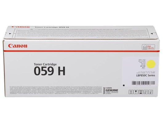 Canon Toner 059 H Yellow