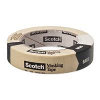 3M Ruban de masquage Scotch Basic 24 mm x 50 m, Beige