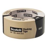 3M Ruban de masquage Scotch Basic 48 mm x 50 m, Beige