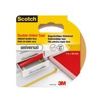3M Scotch ruban adhésif pour tapis universel 50 mm x 7 m, Blanc