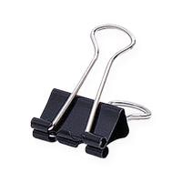 Soennecken Pince à papier 19 x 7 mm, noir, 12 pièces