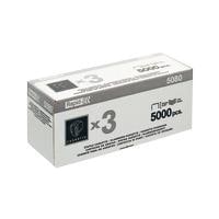 Rapid Agrafe Cassette 5080E, 3 x 5000 pièces
