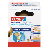 tesa Colle de bricolage 38 mm x 2.75 m, Transparent