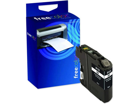 Freecolor Encre Brother LC-123 noir