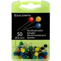 Exacompta Punaise 50 pièces, assorties