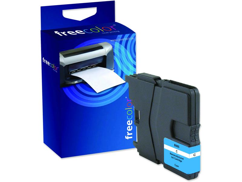 Freecolor Encre Brother LC-985 Cyan