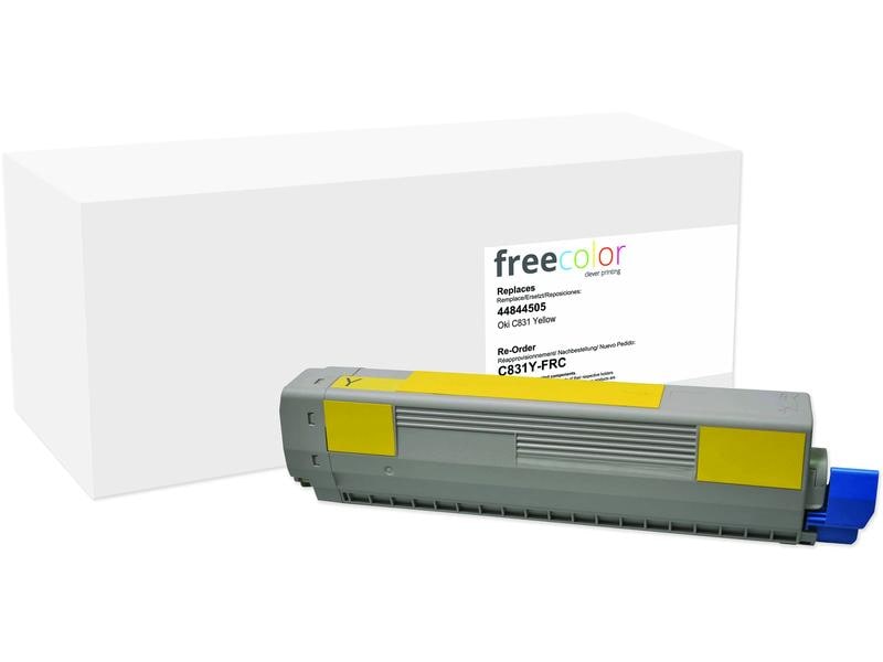 Freecolor Toner OKI 4484450x Yellow