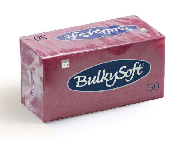 Bulkysoft serviettes - 2 Couches - bordeaux