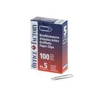 Smart Office Trombone Taille 5, longueur 43 mm, 100 pièces