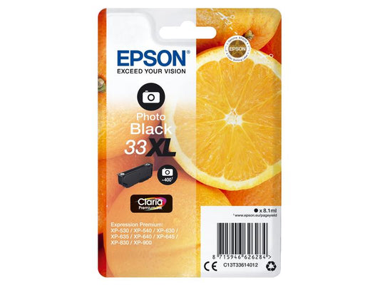 Epson Encre 33XL / C13T33614012 Photo Black