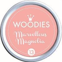 Woodies Tampon encreur Marvellous Magnolia, 1 pièce