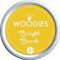 Woodies Tampon encreur 35 mm Bright Beach, 1 pièce