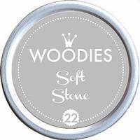 Woodies Tampon encreur 35 mm Soft Stone, 1 pièce