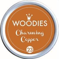 Woodies Tampon encreur 35 mm Charming Copper, 1 pièce