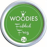 Woodies Tampon encreur 35 mm Fabled Frog, 1 pièce